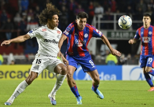 Copa Sudamericana grupo D: San Lorenzo igualó con Santos de Brasil