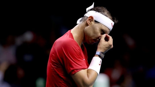 Finales Copa Davis 2024: Rafa Nadal cayó ante el neerlandés Botic Van de Zandshulp