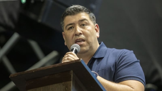 Cristian Jerónimo, uno de los triunviros de la CGT, cruzó a Sturzenegger por la retroactividad de la reforma laboral