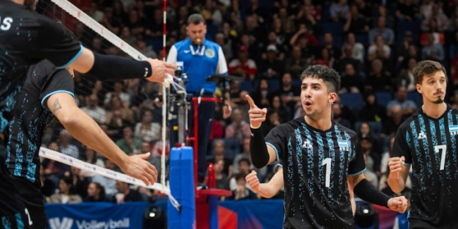 Liga de Naciones de Voleibol Masculino: Argentina venció a Canadá