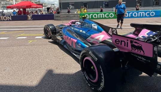 Fórmula 1: Franco Colapinto se ubicó 15° en las pruebas del Gran Premio de Mónaco