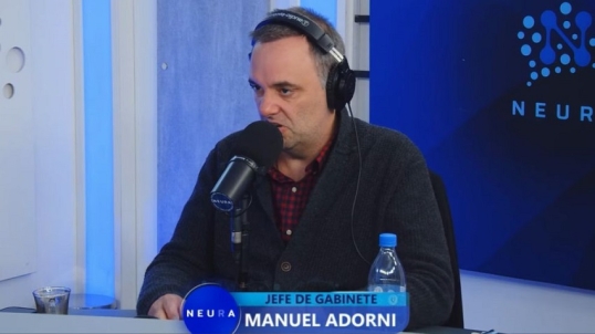 Manuel Adorni, no habló sobre el crecimiento de su patrimonio en dos años