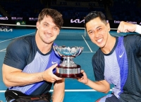 Australian Open 2026: El argentino Gustavo Fernández y Tokito Oda, se consagran campeones en dobles