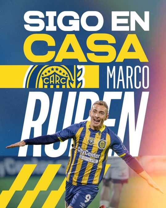 Marco Ruben regresa nuevamente a Rosario Central