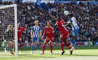Premier League: Brighton derrotó al Liverpool