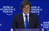 Javier Milei pronunció su discurso en el Foro Económico de Davos
