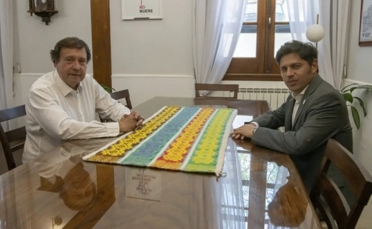Axel Kicillof aseguró que «siempre van a estar a disposición de cada provincia que atraviese una emergencia»