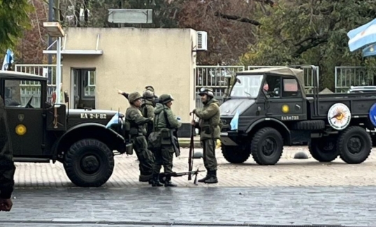 Una nueva provocación del Gobierno: Militares armados entraron a la exESMA