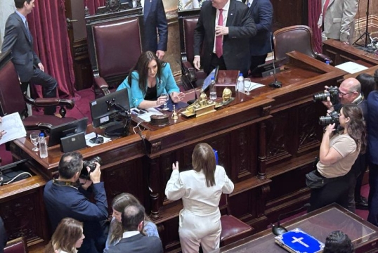 Senado: La sesión de jura culminó con el primer cruce entre Bullrich y Villarruel