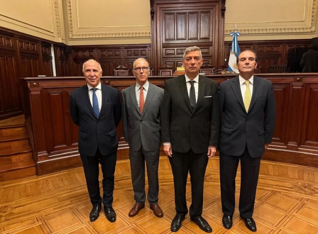 Juró Manuel García Mansilla como ministro de la Corte Suprema nombrado por decreto