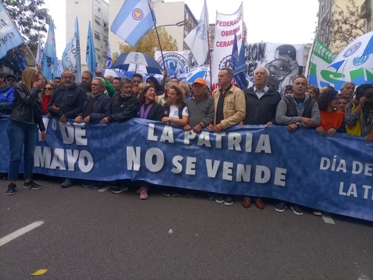 La CGT convocó a una marcha para el 30 de abril