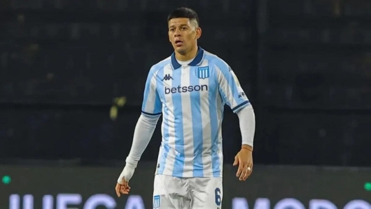 Racing: Marcos Rojo fue habilitado para disputar el Torneo Clausura