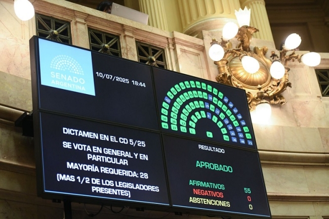 Senado de la Nación: Es ley la emergencia en discapacidad