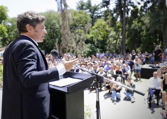 Axel Kicillof recorrió el nuevo complejo judicial del Ministerio Público