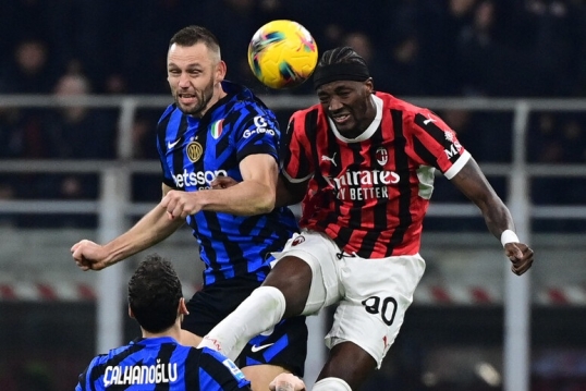 Serie A de Italia: Inter empató 1-1 con el Milan