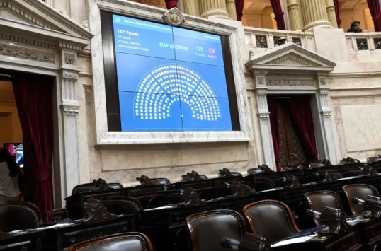 El oficialismo logró el quórum y debate el proyecto de Ficha Limpia