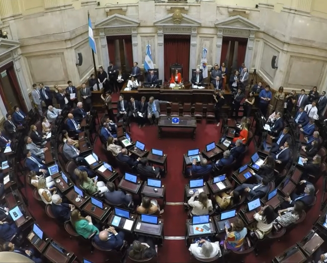 El Senado tratará hoy la reforma de Glaciares y el acuerdo Mercosur-UE
