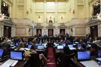 El oficialismo logró aprobar en general la ley de Bases en el Senado, con el desempate de Villarruel