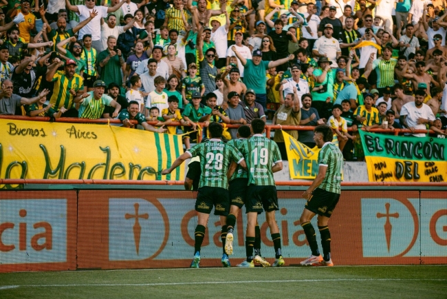 Torneo clausura de la Liga Profesional: Aldosivi venció 4-2 a San Martín de San Juan y se quedó en primera