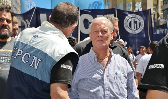 Andrés Rodríguez advirtió con «judicializar aspectos de la reforma laboral» si se aprueba