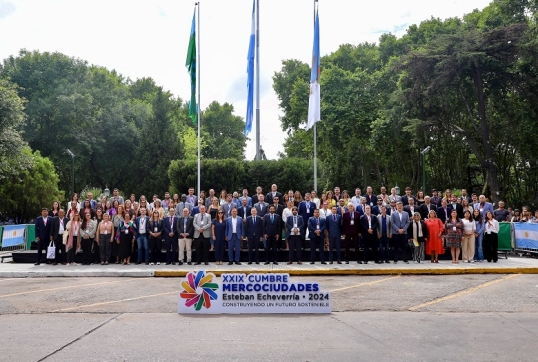 Fernando Gray asumió la presidencia de Mercociudades