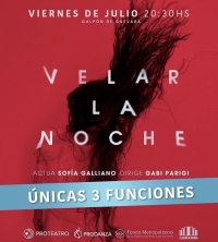 Velar la Noche se presenta en julio en El galpón de Guevara