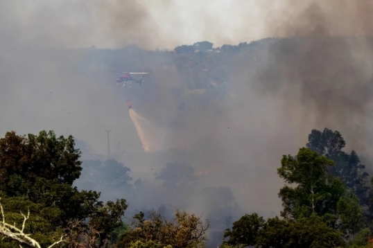 España: Continúan los incendios en Guadalajara y otros puntos