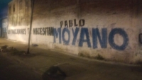Aparecieron pintadas en el gran Buenos Aires: «Pablo Moyano volvé»