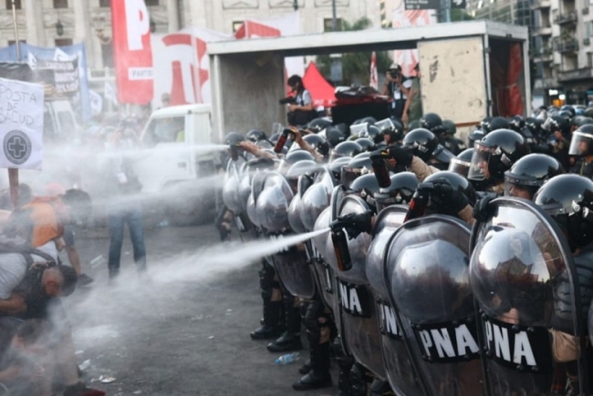 La justicia indagara al prefecto acusado de disparar contra manifestante que perdió la visión de un ojo