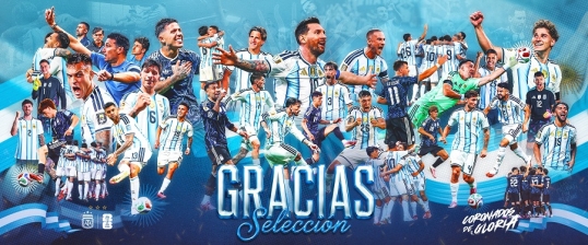 AFA: Gracias Selección Argentina por hacernos creer otra vez