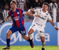 Copa Sudamericana grupo D: San Lorenzo igualó frente al Santos de Brasil