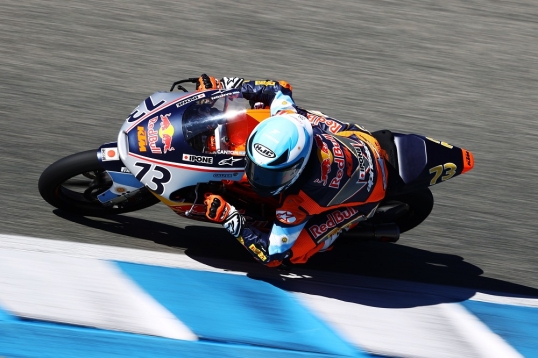 Moto 3: El argentino Valentín Perrone logró el podio en el Gran Premio de Tailandia