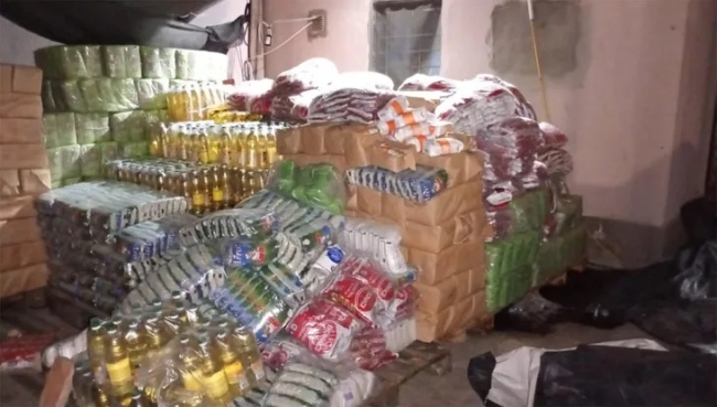 Tucumán: Encuentran cientos de kilos de mercadería de ayuda social en una casa