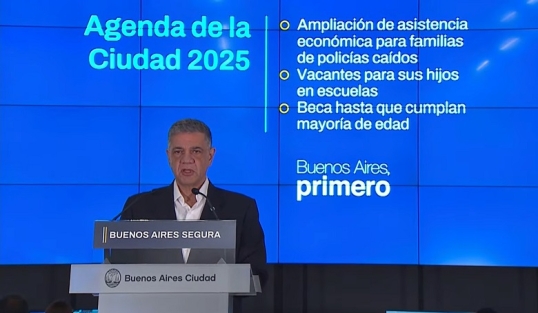 Jorge Macri anunció de inversiones en seguridad en la ciudad de Buenso Aires