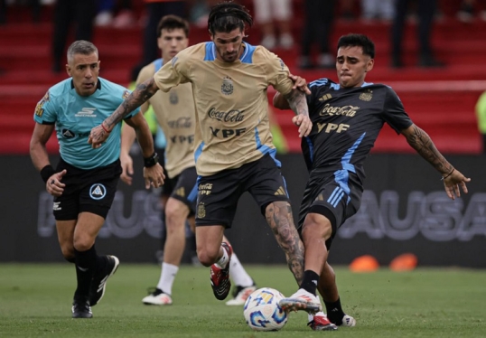Partido solidario para ayudar a Bahía Blanca: Argentina 2-0 Argentina Sub-20