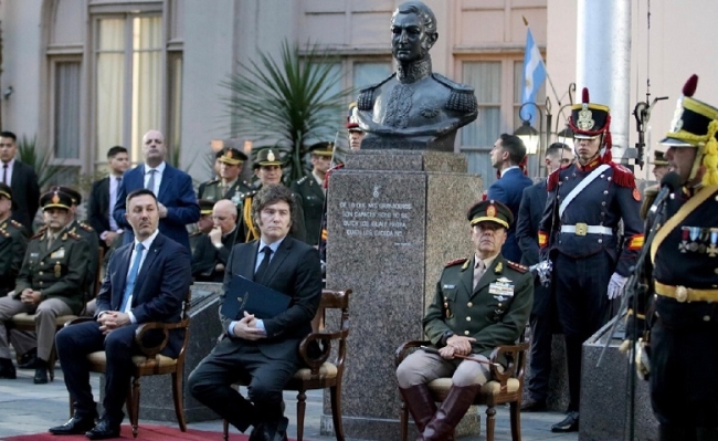 El furcio de Milei, con el nombre de San Martín