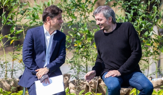 Máximo Kirchner propone que Axel Kicillof presida el Partido Justicialista bonaerense