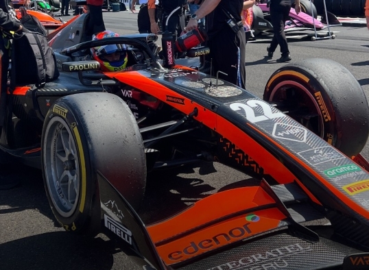 Fórmula 2: Nicolás Varrone terminó 11º  en la carrera Sprint de Hungría