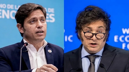 Milei, le pidió al gobernador Axel Kicillof que renuncie y le deje intervenir la provincia