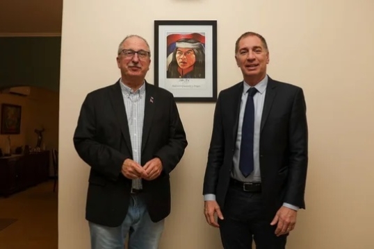 Misiones: Diego Santilli, se reunió con el gobernador Passalacqua