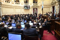 Con 42 votos positivos y 30 negativos, el oficialismo logró la media sanción: Cómo votaron los senadores