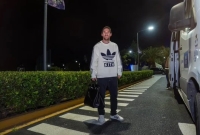 Lionel Messi arribó para sumarse al plantel de la Selección argentina