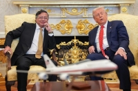 Trump recibió a Gustavo Petro y acercan sus posturas contra el narcotráfico
