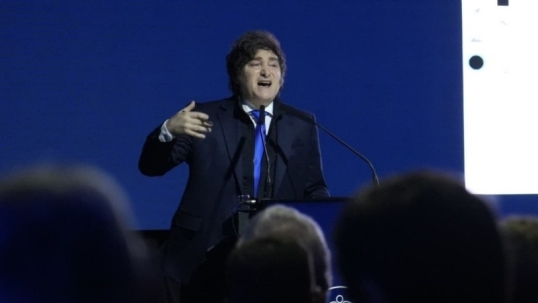 Javier Milei, no habló del escándalo de corrupción en la ANDIS y apuntó contra los “sodomitas del capital, orcos y kukas”