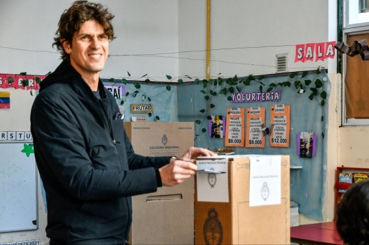 Martín Lousteau: «Hoy es el día en que la sociedad decide cómo se reconfigura un Congreso»