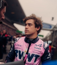 Fórmula 1: Festejo de Colapinto por su primera participación en el Gran Premio de Japón