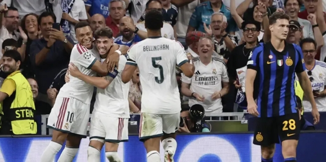 Champions League: Real Madrid derrotó al Inter de Italia