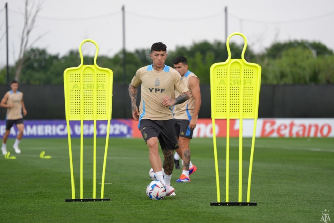 Copa América: Argentina se prepara para enfrentar a Chile