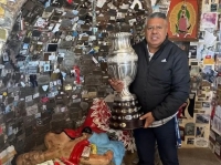Claudio Tapia cumplió su promesa con la Difunta Correa