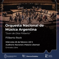 La Orquesta Nacional "Juan de Dios Filiberto" se presenta en el Palacio Libertad